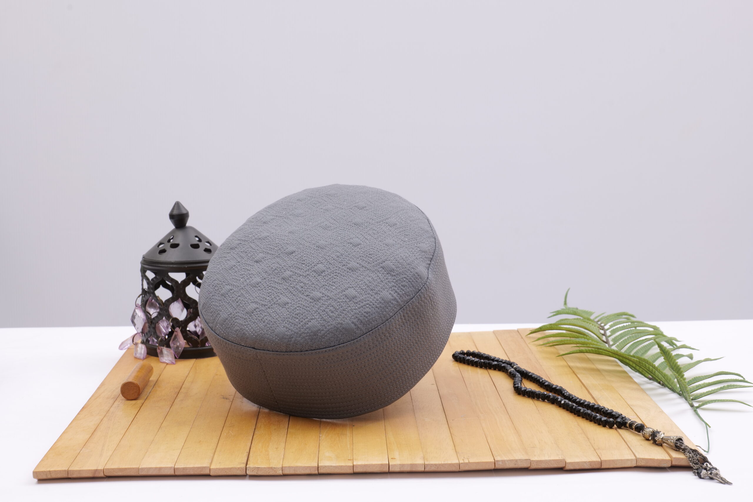 Prayer Cap - Light Grey